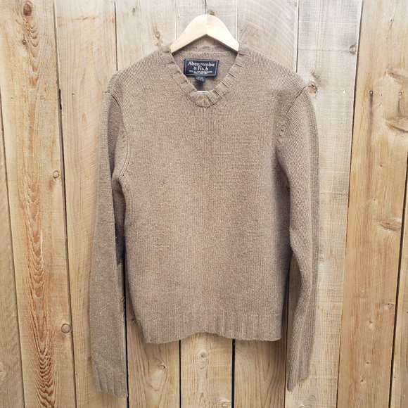 Abercrombie & Fitch Other - Abercrombie & Fitch Wool Blend Vintage Fisherman Sweater Size L